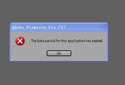 手机版premiere:我的Premiere Pro CS3一打开就只能关闭，什么原因？（有图，高手请进）
